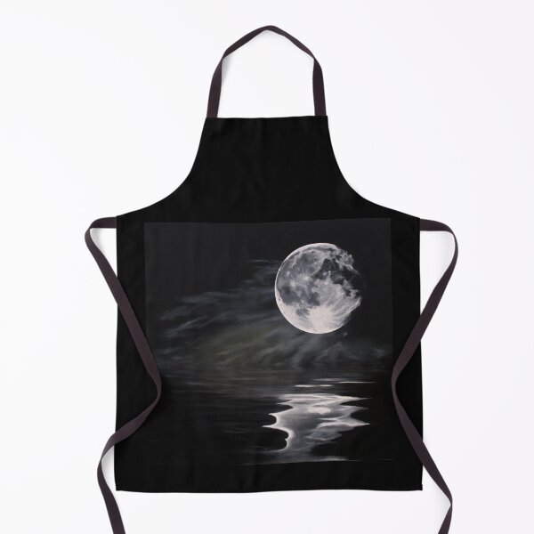 Item preview, The fullest moon - skyscapes - watersape (ED01) designed and sold by Elisabeth Dubois.