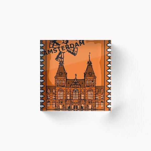 Artikelvorschau, Amsterdamer Stempel entworfen und verkauft von Travelers of the World.