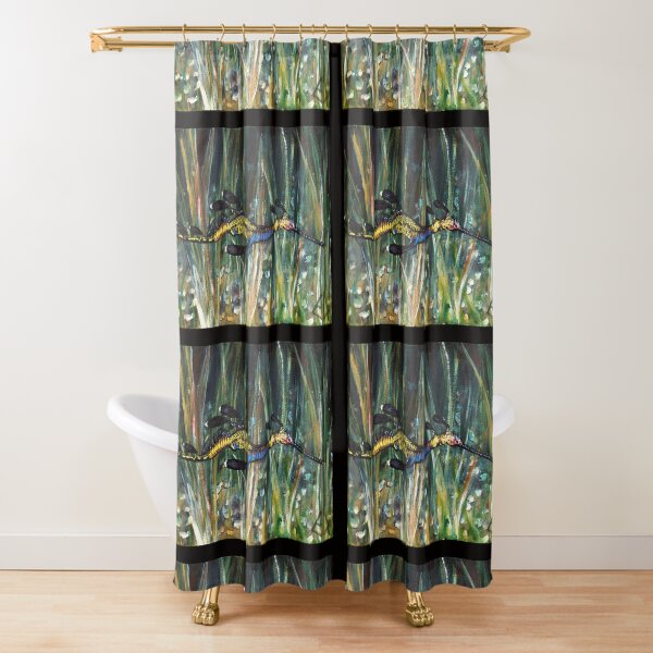 Weedy Sea-dragon - seahorse series - fish (ED01) Shower Curtain
