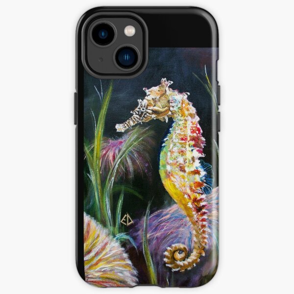 Rainbow Seahorse - Seahorse Series  - fish (ED01) iPhone Tough Case