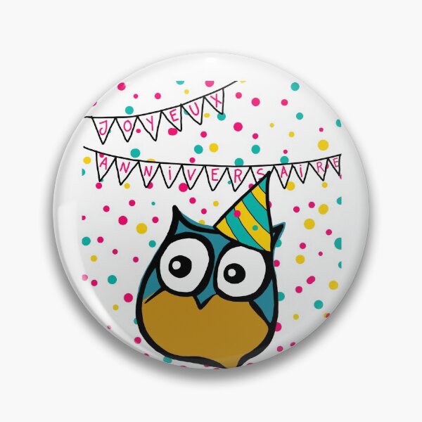 Artikelvorschau, Owlie der Chatbot (alles Gute zum Geburtstag) entworfen und verkauft von MentaLee.