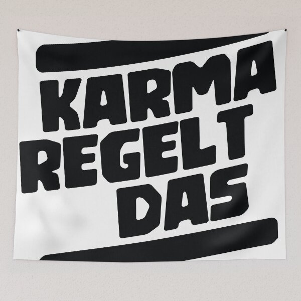Item preview, Karma takes care of that - funny saying designed and sold by khoaitay-Shirts.