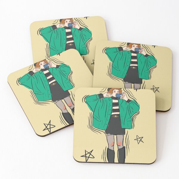 Item preview, Stylised Vibey Mirror Selfie Girl designed and sold by max-draws.