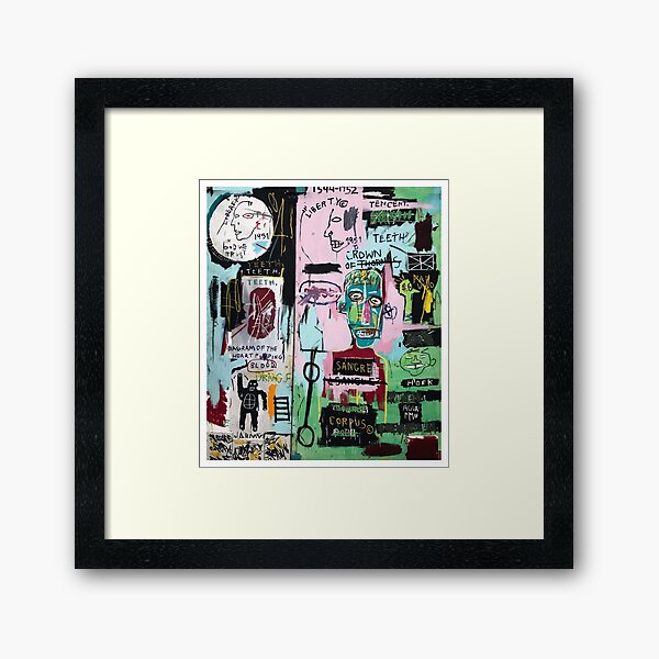 crown of throns Framed Art Print
