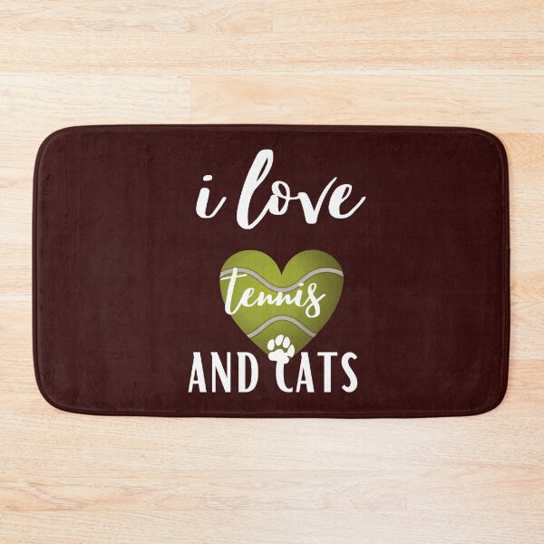 Item preview, i love tennis and cats Essential T-shirt  tennis lovers  designed and sold by todoAwesome.