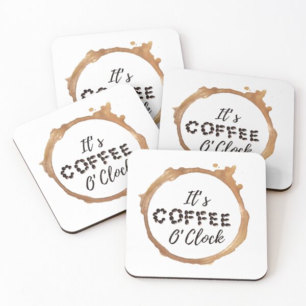 Item preview, It’s Coffee O’Clock designed and sold by FlorielleFashion.