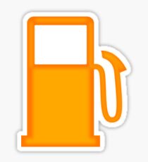 Low Fuel warning light, Automotive warning lights Sticker
