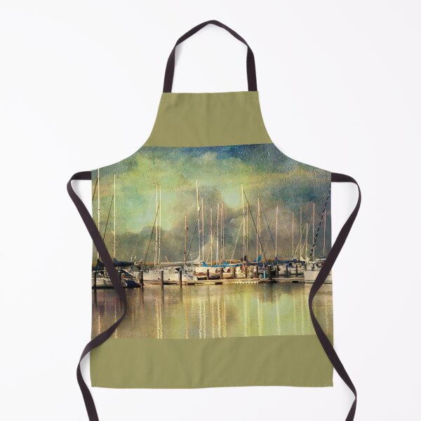 Item preview, Boats in Habour designed and sold by AnnieSnel.