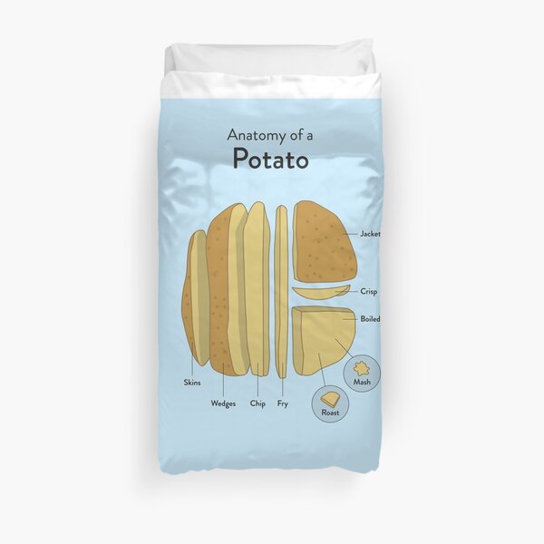 Potato Duvet Cover
