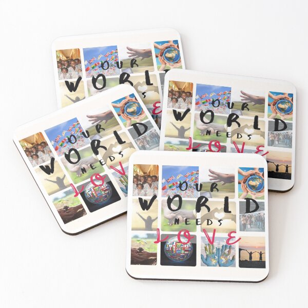 Item preview, Our World Needs Love designed and sold by CoffeeCupLife2.