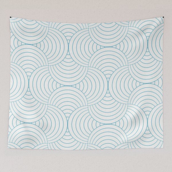 Item preview, Blue Swirl Design Pattern, Retro designed and sold by AMS-ART.