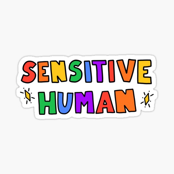 Vista previa del artículo con la obra «Humano sensible», diseñado y vendido por crystaldraws.