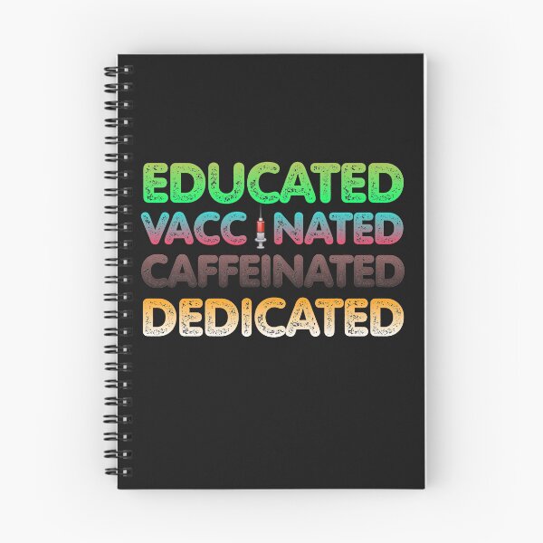 Item preview, Educated Vaccinated Caffeinated Dedicated designed and sold by Magic-Offers.