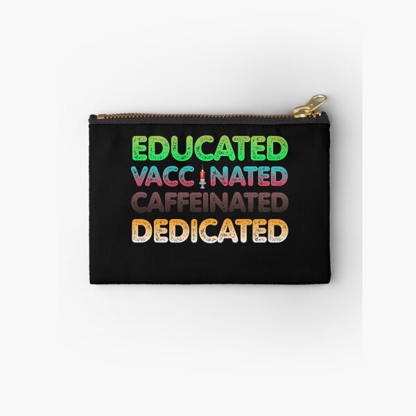 Item preview, Educated Vaccinated Caffeinated Dedicated designed and sold by Magic-Offers.