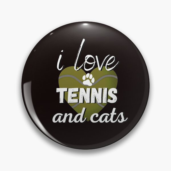 Item preview, I love tennis and cats Classic T-shirt  tennis lovers  designed and sold by todoAwesome.