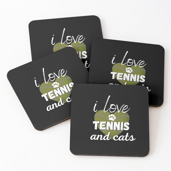 Item preview, I love tennis and cats Classic T-shirt  tennis lovers  designed and sold by todoAwesome.