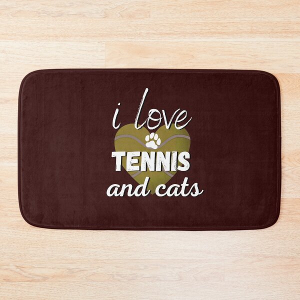 Item preview, I love tennis and cats Classic T-shirt  tennis lovers  designed and sold by todoAwesome.