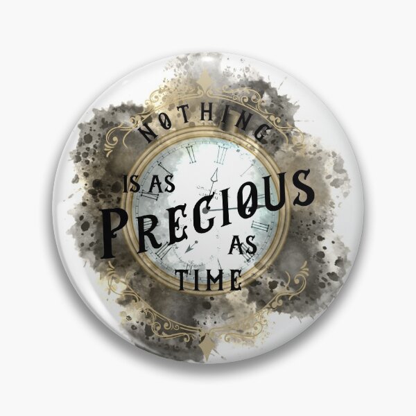 Item preview, Nothing is as precious as time, pocket watch splatter designed and sold by qlobba.