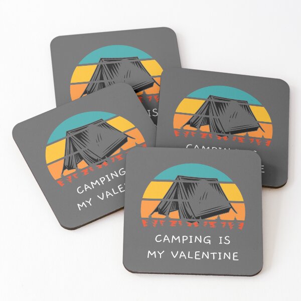 Item preview, Camping is my Valentine (Camping Discovery) designed and sold by liftdesign.