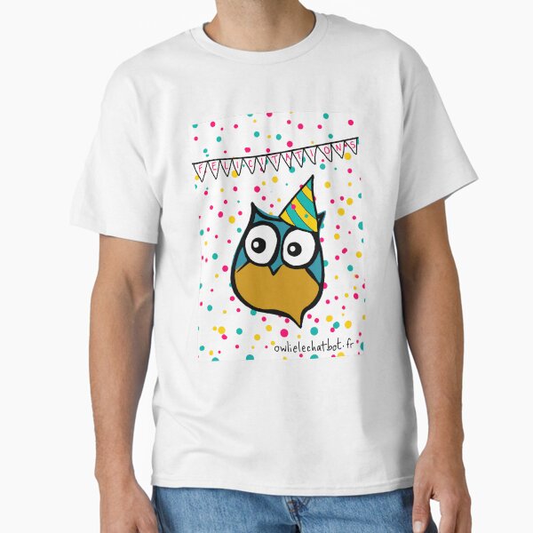 Item preview, Owlie the chatbot (congratulations) designed and sold by MentaLee.