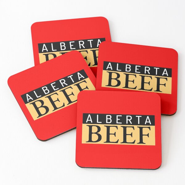 Item preview, Alberta Beef Trucker Hat Sticker Design 3 designed and sold by PositiveStudio.