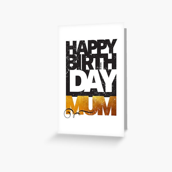Artikel-Vorschau von Alles Gute zum Geburtstag Mama - Grußkarte, designt und verkauft von Inc-Solutions.