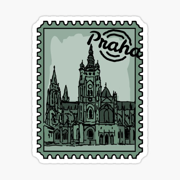 Item preview, Prague Stamp designed and sold by Travelers of the World.