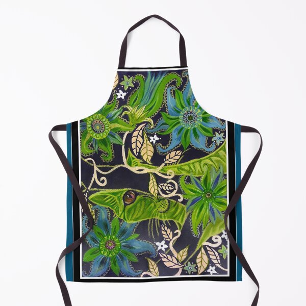 Item preview, Green Cat in the Trees designed and sold by PaniaBrown.