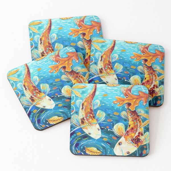 Item preview, Golden Koi of Fortune designed and sold by Sandra Trubin.