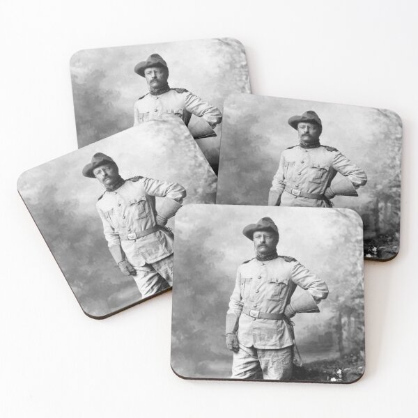 Item preview,  Colonel Theodore Roosevelt Standing In Rough Rider Uniform - 1898 designed and sold by warishellstore.