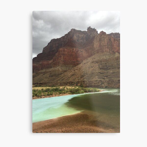 The Merge Metal Print