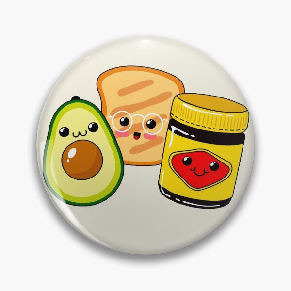 Item preview, Australian Food-Cute Vegemates - Spread - Toast - Avocado Australia designed and sold by Nossikko.