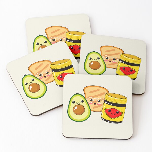Item preview,  Australian Food-Cute Vegemates - Spread - Toast - Avocado Australia designed and sold by Nossikko.