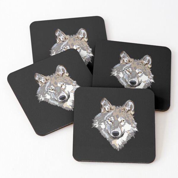 Item preview, Wolf Head Vector (Canis Lupus) designed and sold by liftdesign.