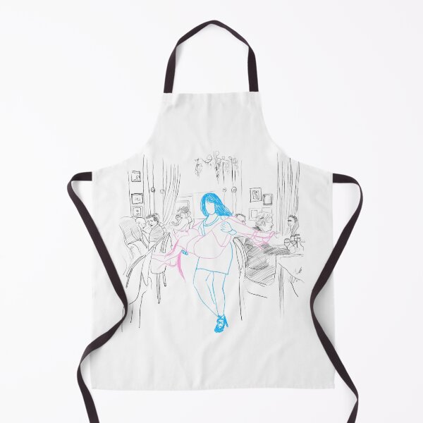 Item preview, iconic Broad City ‘The Last Supper’ illustrated moment hehe designed and sold by Caoilfhionn Hanton.