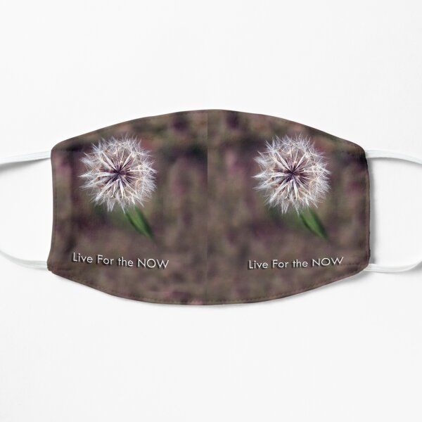 LIVE IN THE NOW - flora - nature (ED01) Mask