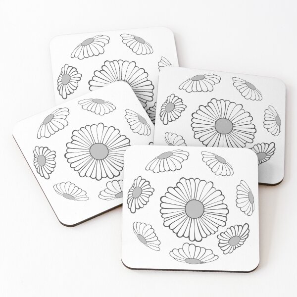 Item preview, Monochrome Hippie Vibes Daisy Sphere designed and sold by everything4eva.