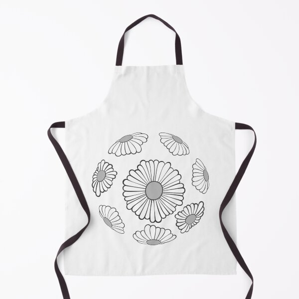 Item preview, Monochrome Hippie Vibes Daisy Sphere designed and sold by everything4eva.