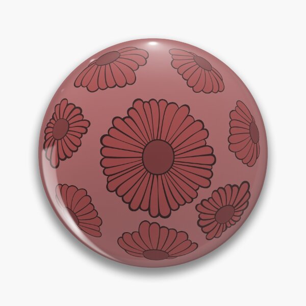 Item preview, Faded Red Hippie Vibes Daisy Sphere designed and sold by everything4eva.