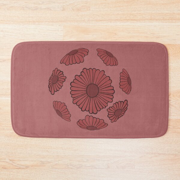 Item preview, Faded Red Hippie Vibes Daisy Sphere designed and sold by everything4eva.