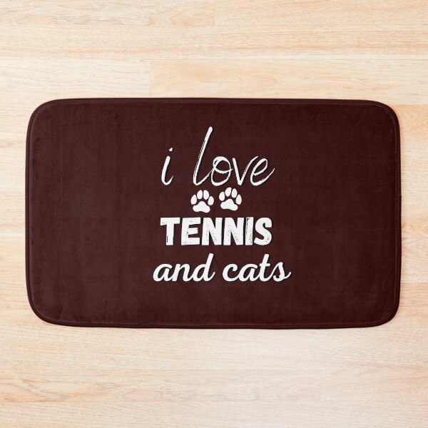 Item preview, I love tennis and cats T-shirt   designed and sold by todoAwesome.