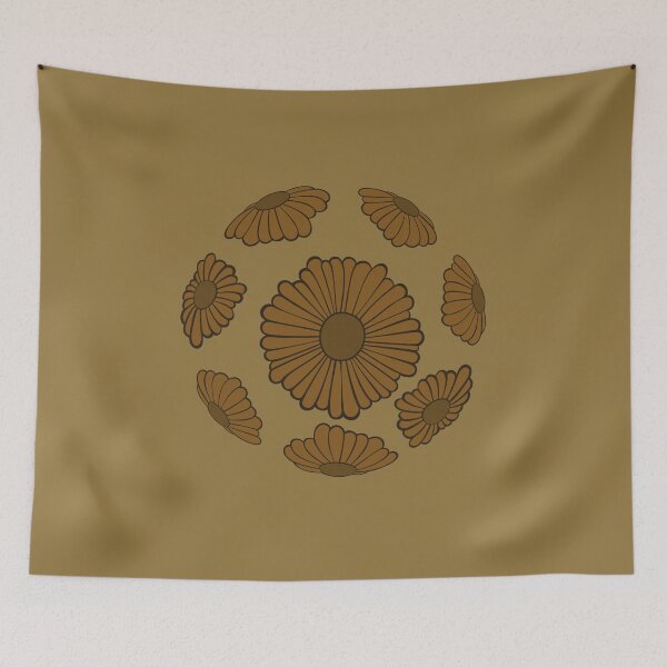 Item preview, Butterscotch Hippie Vibes Daisy Sphere designed and sold by everything4eva.