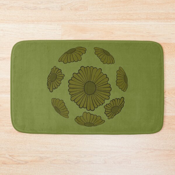 Item preview, Olive Green Hippie Vibes Daisy Sphere designed and sold by everything4eva.