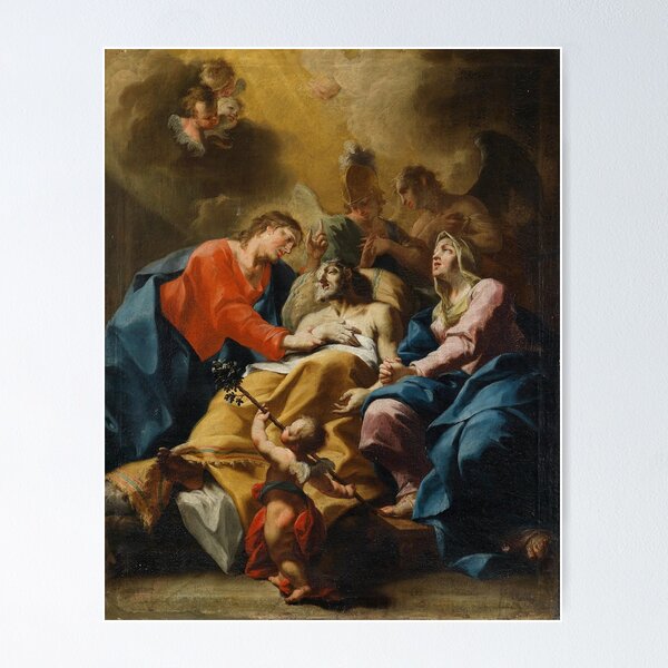 Item preview, Year of St. Joseph: The Death of St Joseph, Altomonte designed and sold by The Great  Art.