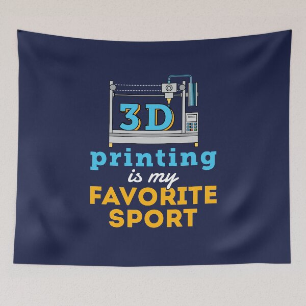 Item preview, 3D Printing Is My Favorite Sport designed and sold by jaygo.