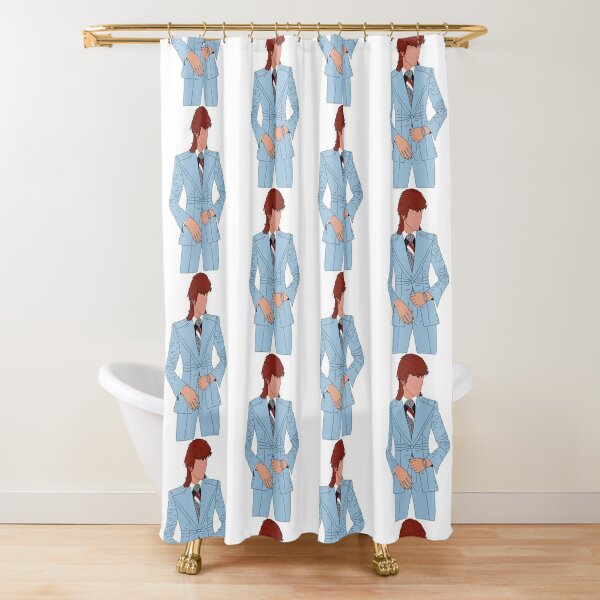 Cool David Bowye Shower Curtains Bathroom Curtain Set for Bathtub Home  Decor Classic Music Bath Mats