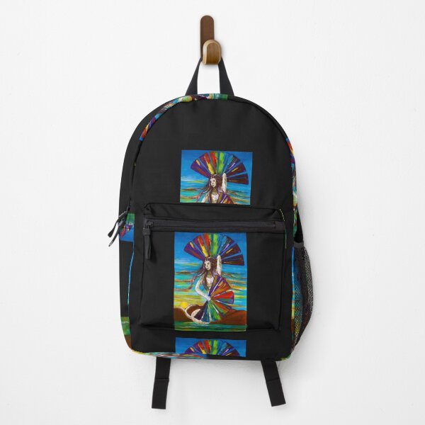 Item preview, Rainbow goddess- nature - people - fun (ED01) designed and sold by Elisabeth Dubois.