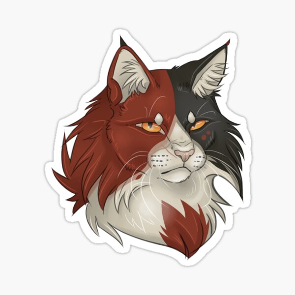 Warrior Cat Villains Set One Sticker for Sale by cxtdog