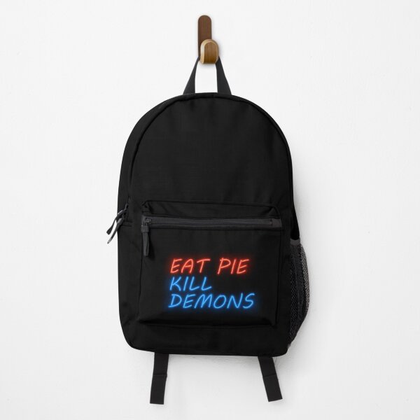 Item preview, Eat Pie Kill Demons in Black designed and sold by tinyteacups.