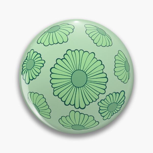 Item preview, Mint Green Hippie Vibes Daisy Sphere designed and sold by everything4eva.
